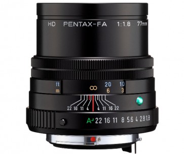Obiectiv foto HD Pentax-FA 77mm F1.8 ED Limited Black