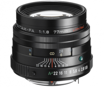 Obiectiv Foto SMC PENTAX-FA 77mm F1.8 Limited Black