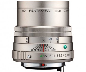 Obiectiv foto HD Pentax-FA 77mm F1.8 ED Limited Silver