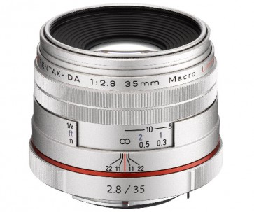 Obiectiv Foto HD Pentax-DA 35mm F2.8 Macro Limited Silver