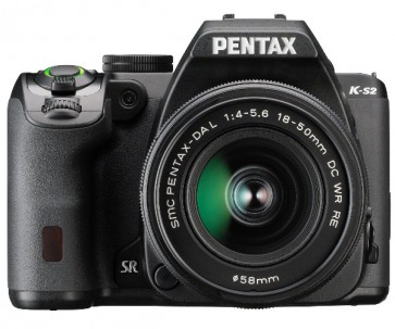 Aparat foto DSLR Pentax K-S2 Black + DAL 18-50mm WR