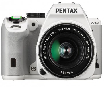 Aparat foto DSLR Pentax K-S2 White + DAL 18-50mm WR