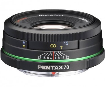 Obiectiv Foto SMC Pentax-DA 70mm F2.4 Limited Black