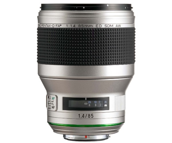 HD Pentax-D FA* 85mm F1.4 ED SDM AW Silver Edition