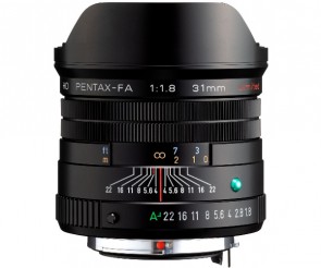 Obiectiv foto HD Pentax-FA 31mm F1.8 ED Limited Black