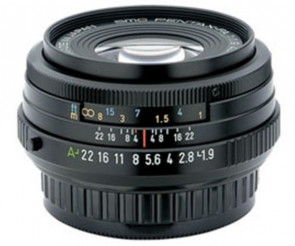 Obiectiv Foto SMC Pentax FA 43mm F1.9 Limited Black